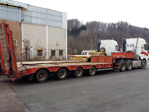 camion porte charge